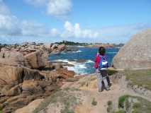 photoworld24-Frankreich-Bretagne-Wanderin