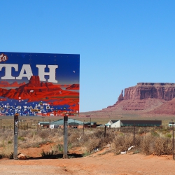 Monument Valley - Sign